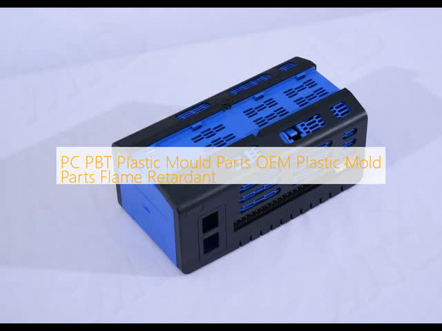 PC PBT Plastic Mould Parts OEM Plastic Mold Parts Flame Retardant