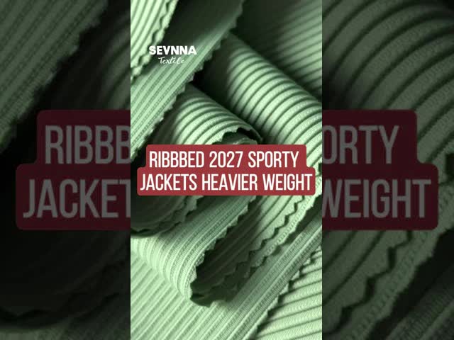 210gsm Double Knit Fabric with Jacquard Style and Recycled Nylon Spandex for Durable Apparel