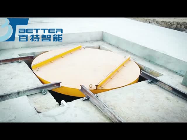 Industrial Electric Turntable with 30 Tons Load Capacity and 360 Degree Rotation for Enhanced Material Transfer Efficiency