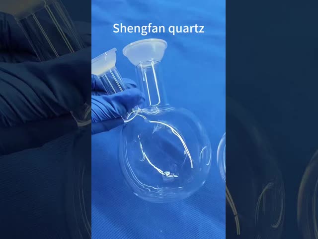 Quartz Bell Jar Quartz Glass Vacuum Bell Jar Science Lab Glassware CNC Machining Quartz Products According To Drawing