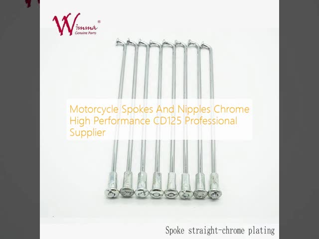 Motorcycle Spokes And Nipples Chrome High Performance CD125 Professional Supplier