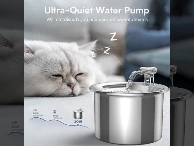 Large Capacity Intelligent Automatic Pet Water Dispenser Automatic Circulation Pet Fountain Pet Bowls & Feeders