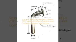Corrosiebestendige stalen bouten 005 mm tolerantie