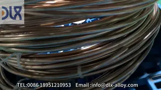 Solid High Purity Nickel Metal Alloy Wire For Industrial Applications