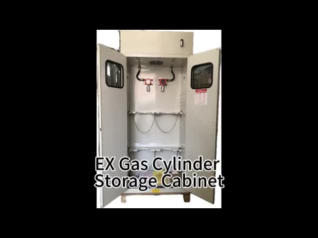 Gas Cylinder Storage Cabinet 75 mm 1-4 Cylinders