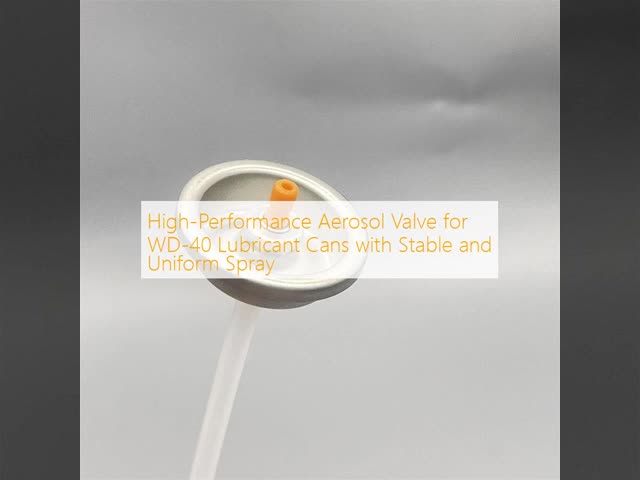 Precision-Engineered Aerosol Valve for WD-40 Lubricant Cans with Consistent Spray Output
