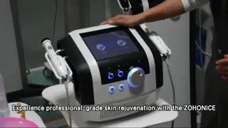 Non Invasive 2 Handles Anti Aging Ance Removal Ultrasonic Ceramic Space Plasma Machine