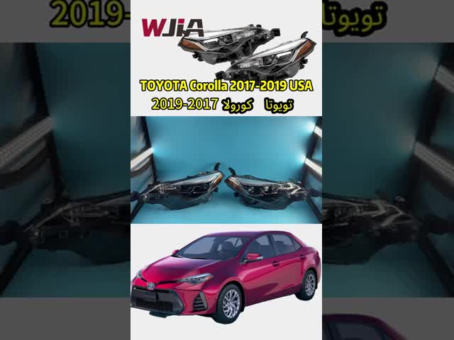 81110-02M90 81190-02M90 Headlamps For TOYOTA Corolla 2017-2019 USA