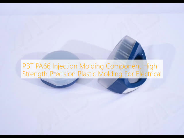 PBT PA66 Injection Molding Component High Strength Precision Plastic Molding For Electrical