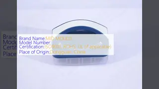 PBT PA66 Injection Molding Component High Strength Precision Plastic Molding For Electrical