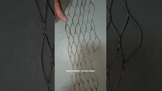 Modern Architectural Wire Mesh with 20mm to 200mm Aperture and Horizontal Vertical Mesh Design