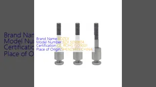 Ferraduras de cabeça hexadecimal de aço inoxidável de meio fio, grau de parafuso 8,8 M4-M26