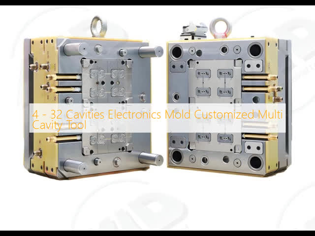 4 - 32 Cavities Electronics Mold Customized Multi Cavity Tool