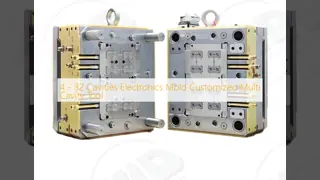 4 - 32 Cavities Electronics Mold Customized Multi Cavity Tool