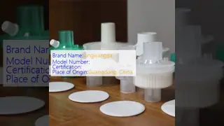 Medical Disposable HME Filter Paper with 220% Water Absorption 100% Cotton Pulp and 99.999% Efficiency