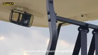 2-Seat Electric Golf Buggy with 30% Climbing Ability 48V Lithium Battery Range For 50-70 km