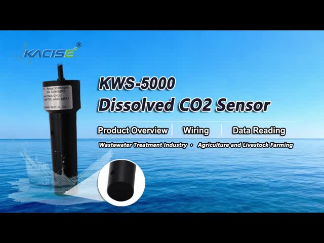 Dissolved CO2 sensor - Measuring carbon dioxide in water