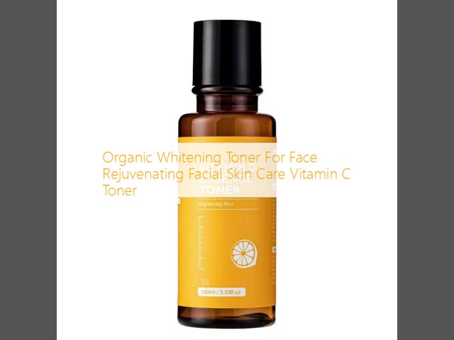 Organic Whitening Toner For Face Rejuvenating Facial Skin Care Vitamin C Toner