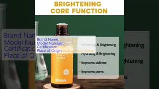 Organic Whitening Toner For Face Rejuvenating Facial Skin Care Vitamin C Toner