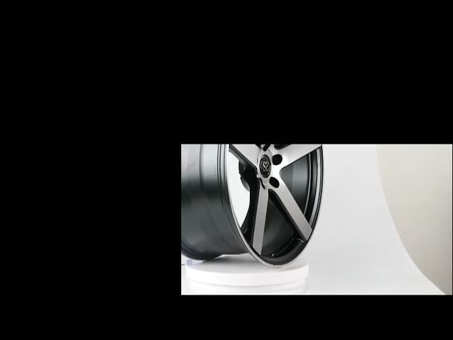 Ford GT500 21 and 22 Black Diamond Cutting Face 1-PC Forged Wheels