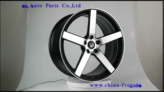 Ford GT500 21 and 22 Black Diamond Cutting Face 1-PC Forged Wheels