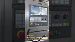 Flat Bed Torno CNC Lathe Machines CKA6166 11KW With D8 spindle nose