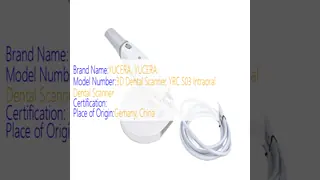 YRC-S03 CAD CAM Dental Equipment Intraoral Scanner with ≤15μm Accuracy, 204g Lightweight Design and Multilingual System