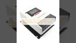 50A Smart DC DC Charger with 700W PV Input Power and 12/24Vdc Starter Battery Voltage for Efficient MPPT Charging