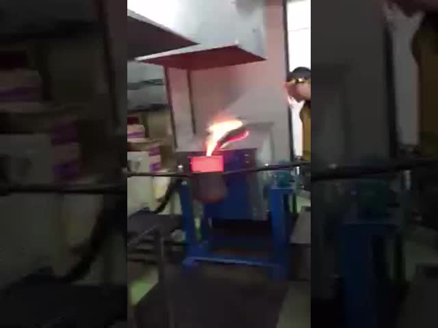 50kg Silver Melting & Ingot Casting