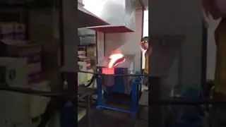 50kg Silver Melting & Ingot Casting