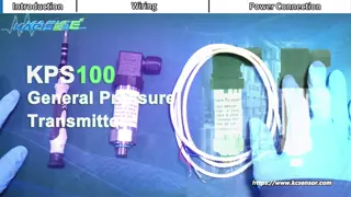 Two and Three Wire System 4-20mA Output Pressure Sensor for Automatic Detection System