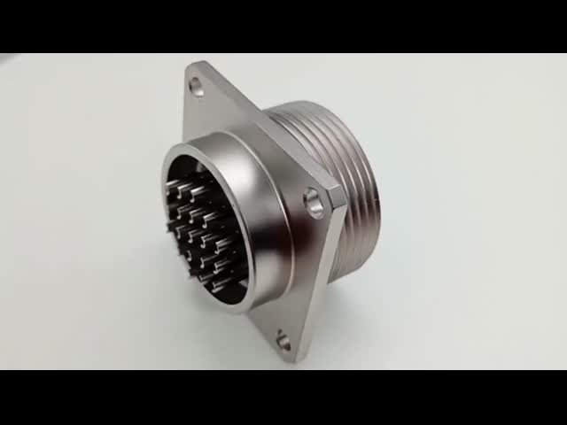 High Reliability Glass Sintered IP68 Sealed Hermetic Connector 2PMG27-19 for Aerospace & Military