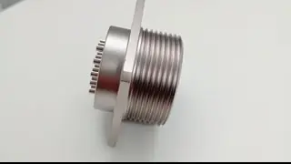 High Reliability Glass Sintered IP68 Sealed Hermetic Connector 2PMG27-19 for Aerospace & Military