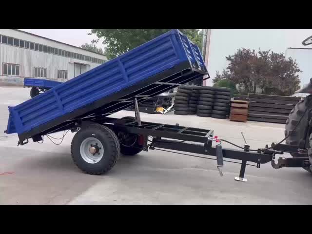 7CX-2E Single axle and two Tyres Trailer