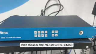 4K60 Multi Viewer with 16-Window Seamless Switching, 4×4 Video Wall Segmentation and Dual Screen Output for Video Conferencing