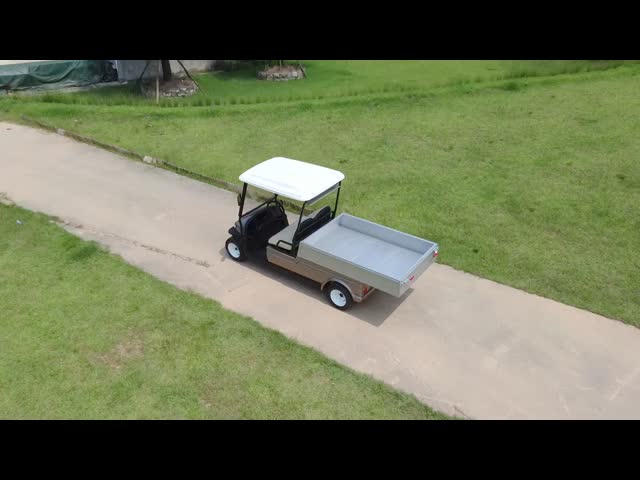 Steel Chassis Battery Powered Utility Vehicles Trojan Battery