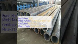 Heat-Resistant Alloy Steel  Various Lengths High Pressure Boiler Tube for Industrial Boiler