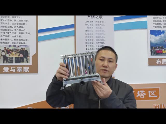 9 Row Gas Water Heater Burner Parts Boiler Burner Components Hot Selling Item