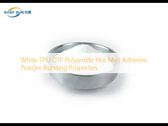White TPU DTF Polyamide Hot Melt Adhesive Powder Bonding Properties