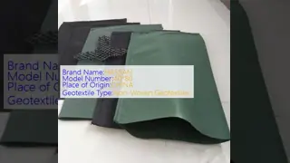 Tissu filtro geotessile ecologico Tissu morbido e resistente progettato per fornire sistemi di drenaggio e controllo dell‘erosione per la separazione del suolo