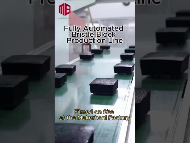 Black Nylon Bristle Blocks Suitable For Investronica Auto Cutter