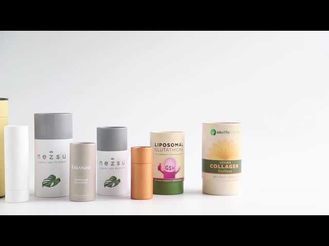 Biodegradable Customizable Size Food-grade Safe Kraft Paper Tube for Gift Box Packaging