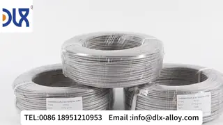 Temperature Inconel 625 Insulated Resistance Wire With Matte Surface Texture 1.6mm 2mm