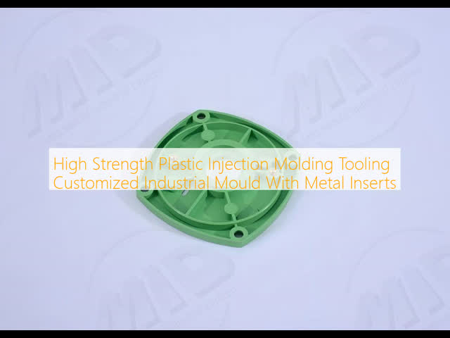 High Strength Plastic Injection Molding Tooling Customized Industrial Mould With Metal Inserts