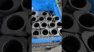 High Precision Twin Screw Elements with Wear Resistance, Corrosion Resistance, and Bimetallic Alloy for PA6 PA66 Processing