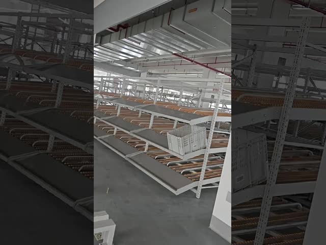 Optimal Depth 600-4000mm Assembly Line Warehouse Rolling Racks First-out Access Mode