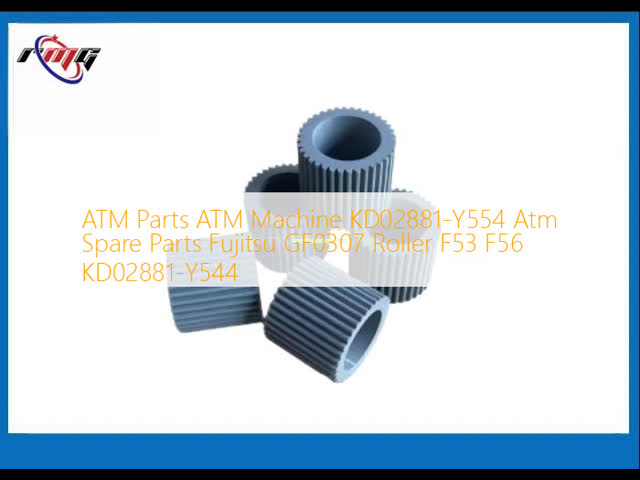 ATM Parts ATM Machine KD02881-Y554 Atm Spare Parts Fujitsu GF0307 Roller F53 F56 KD02881-Y544