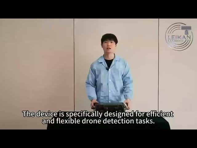 1.5km Detection Radius Full-Spectrum Smart Dual-Mode Portable Radar System TeamLink Edition