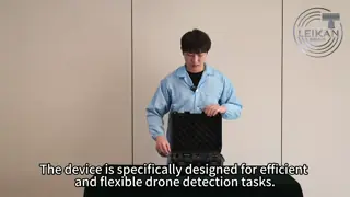 1.5km Detection Radius Full-Spectrum Smart Dual-Mode Portable Radar System TeamLink Edition