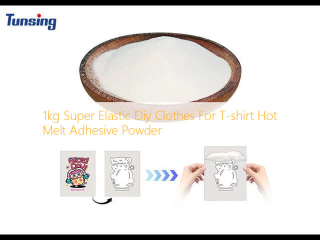 1kg Super Elastic Diy Clothes For T-shirt Hot Melt Adhesive Powder